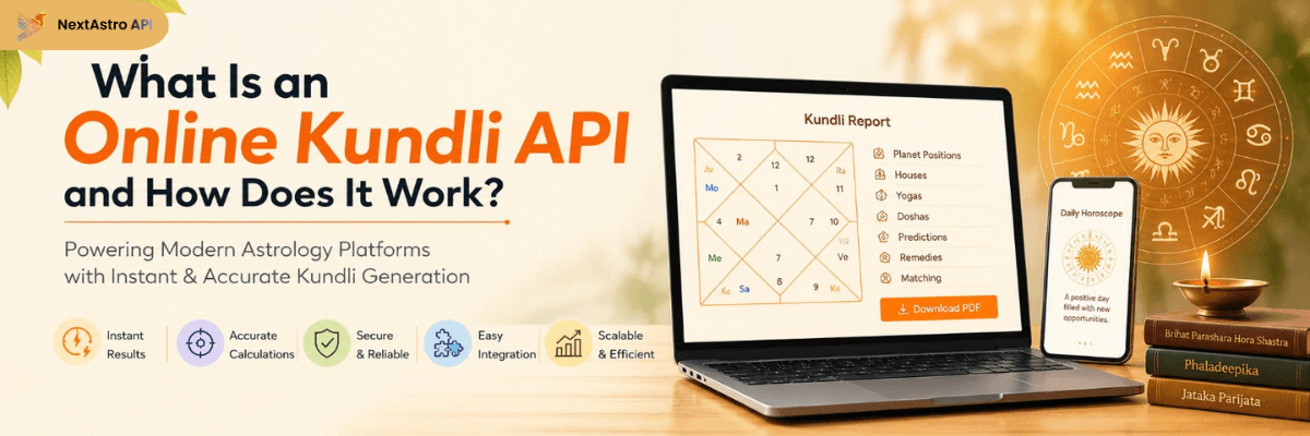 What Is an Online Kundli API and How Does It Work in 2026?