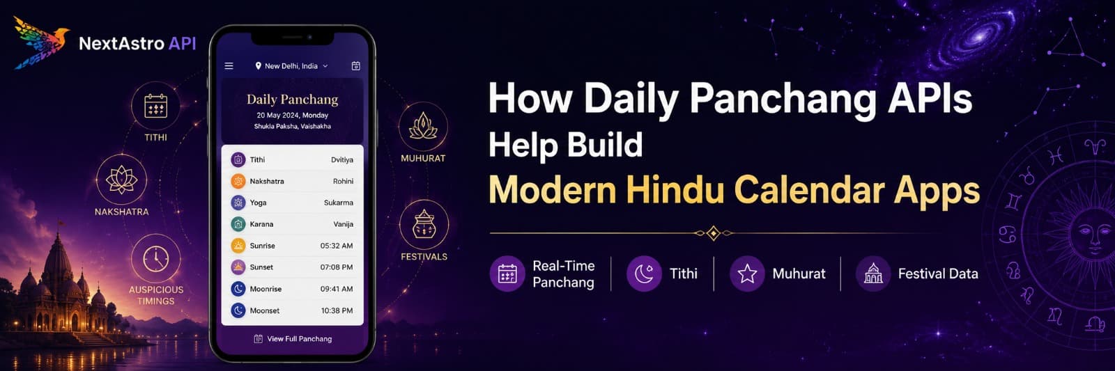 How Daily Panchang APIs Help Build Modern Hindu Calendar Apps